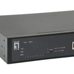 LevelOne Switch 8x PoE GEP-1051 2xGSFP 70W