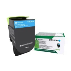 Lexmark CS/CX317 cyan RÜCKGABE TONERKASSETTE SMB-LINE (2.3K), Kapazität: 2.300