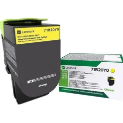Lexmark CS/CX317 gelb RÜCKGABE TONERKASSETTE SMB-LINE (2.3K), Kapazität: 2.300