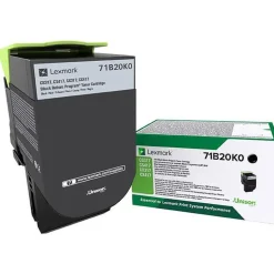 Lexmark CS/CX317 schwarz RÜCKGABE TONERKASSETTE SMB-LINE (3K), Kapazität: 3000