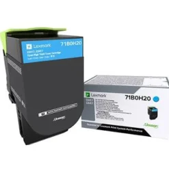 LEXMARK High Yield Toner Regular Open Channel CRTG / 3.500pgs (CS/CX4/517) cyan