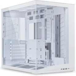 Lian Li O11 Dynamic Mini V2 PC-Gehäuse, Mini-Gehäuse, ATX, Tempered Glass - weiß