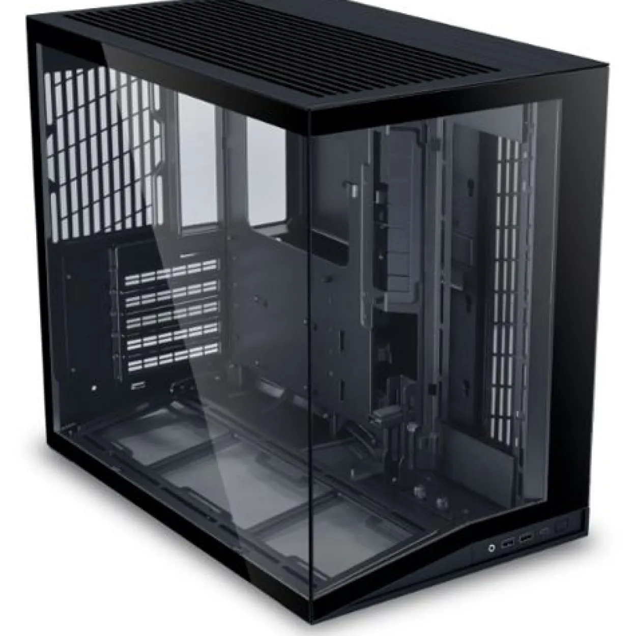 Lian Li O11 Dynamic Mini V2 PC-Gehäuse, Mini-Gehäuse, ATX, Tempered Glass - schwarz