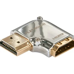 Lindy CROMO HDMI Adapter, 90 Grad Rechts