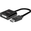 Lindy Displayport 1.2 Adapter aktiv Displayport Stecker auf DVI 24+1 Buchse schwarz 4K