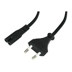 Lindy Euro-Netzkabel, 3m Euro-Netzstecker- IEC 320 C7 f