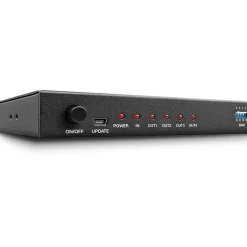 Lindy HDMI 4K Splitter 4 Port 3D 2160p30. HDTV bis 1080p und 4K, 36/12 Bit, HDCP 1.4