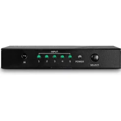 Lindy HDMI-Switch 5 Port HDMI 18G