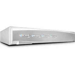 Lindy 4 Port DVI-I Single Link USB 2.0 und Audio KVM Switch Pro
