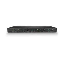 Lindy 4 Port HDMI 2.0 18G Switch mit Audio