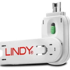 Lindy Schlüssel für USB Port Schloss grün