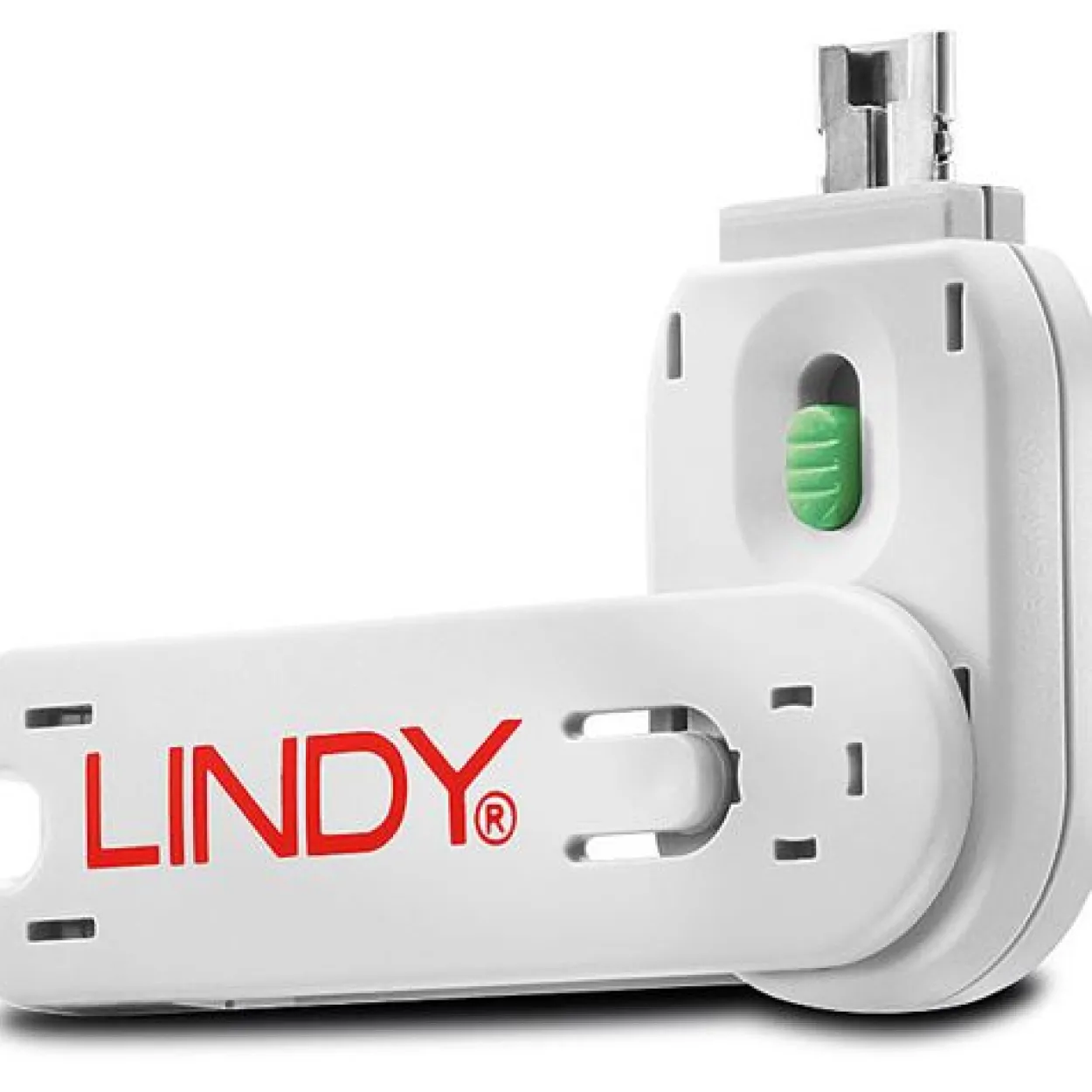Lindy Schlüssel für USB Port Schloss grün