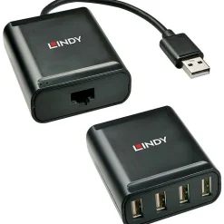 Lindy USB 2.0 Cat.5 Extender 60m, 4 Ports