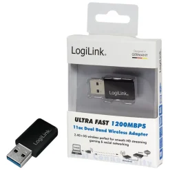 Logilink Adapter USB 3.0 1200 MBit/s 11a Dual Band