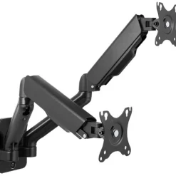 LogiLink BP0146 - 2-fach Wandhalterung schwarz