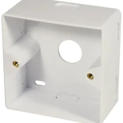 LogiLink CAT 6A Auf und Unterputzdose vollgeschirmt RAL 901