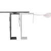 LogiLink CPU-Halter, aus Metall, dreh- & ausziehbar, schwarz