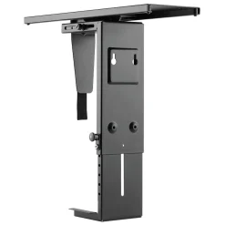 LogiLink CPU-Halter, aus Metall, dreh- & ausziehbar, schwarz