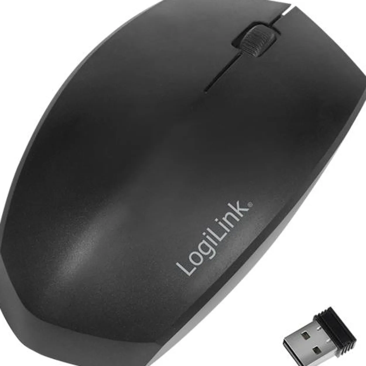 LogiLink Ergonomisch Dual-Mode 2.4 GHz & Bluetooth schwarz (kabellos)