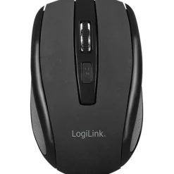 LogiLink 2,4 GHz Funk Tastatur und Maus, schwarz
