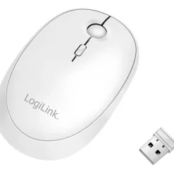 LogiLink ID0205 2.4 GHz & Bluetooth weiß (kabellos)