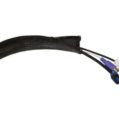 LogiLink Kabelbündler 2,0 m, Kapazität: 30 mm, schwarz