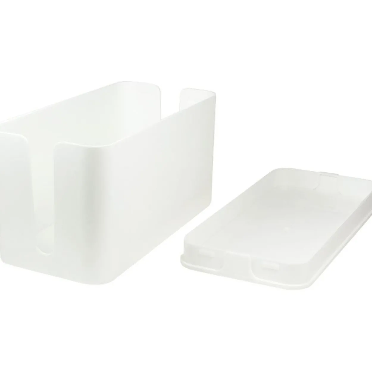 LogiLink Kabelbox "small size", Farbe: weiß