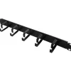 Logilink 19 Kabelführungspanel 1HE, mit 5 Metallringen, [OR101B] schwarz