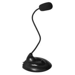LogiLink Microphone mit Standfuß black (HS0047)