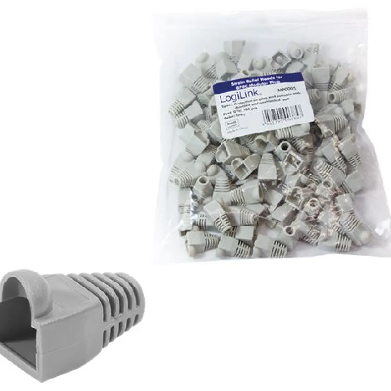 Logilink Modulare Knickschutzhülle LogiLink Modularstecker 100 St.