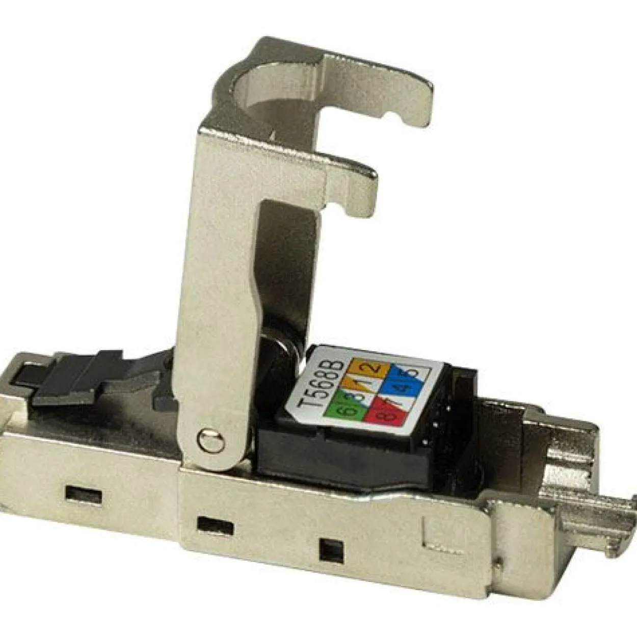 LogiLink RJ45-Steckverbinder Kat.6A, T568A, geschirmt