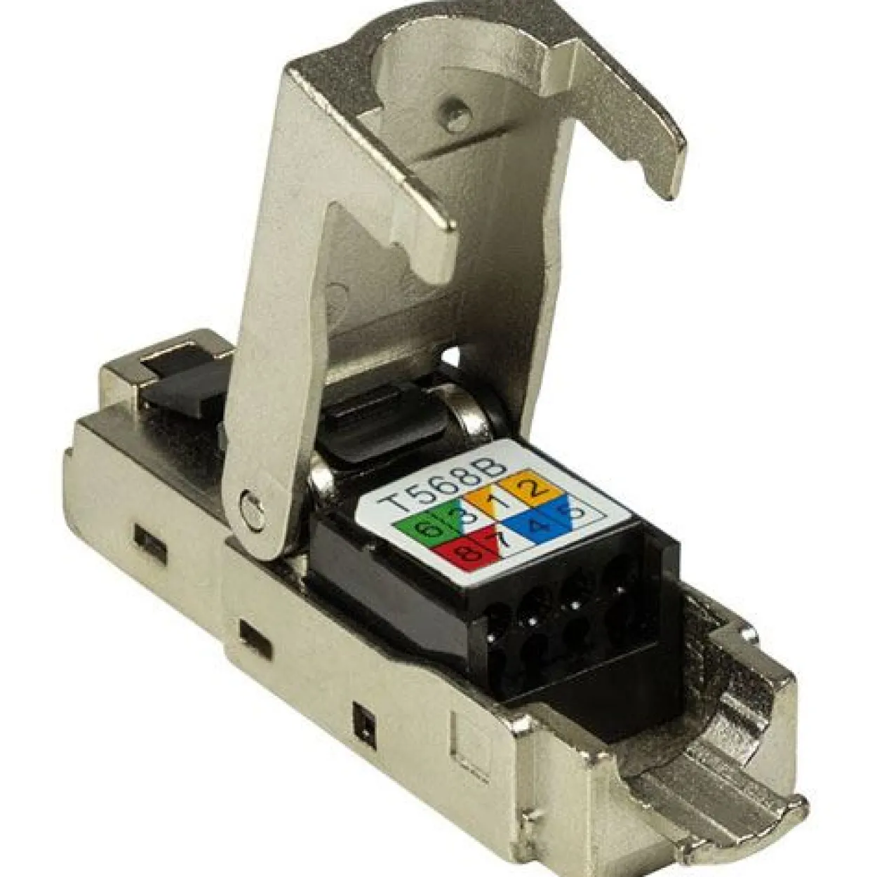 LogiLink RJ45-Steckverbinder Kat.6A, T568A, geschirmt