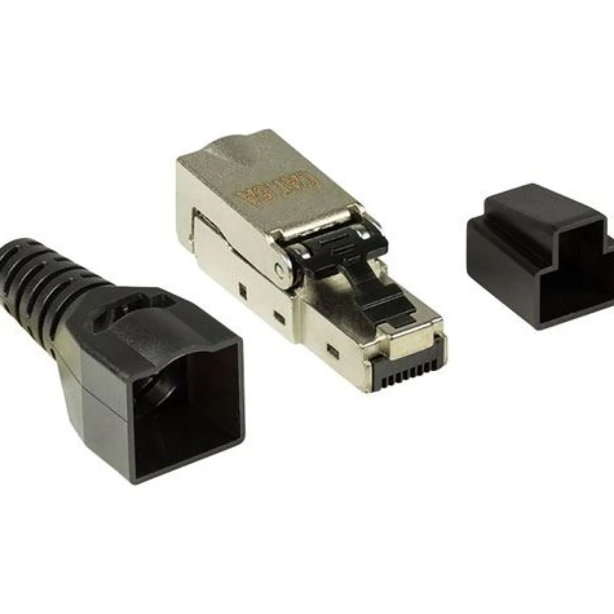 LogiLink RJ45-Steckverbinder Kat.6A, T568A, geschirmt