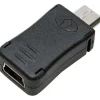 LogiLink USB 2.0 Adapter, Micro USB Stecker - Mini USB