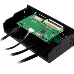 LogiLink USB HUB 3.0 mit 6-fach Kartenleser, schwarz