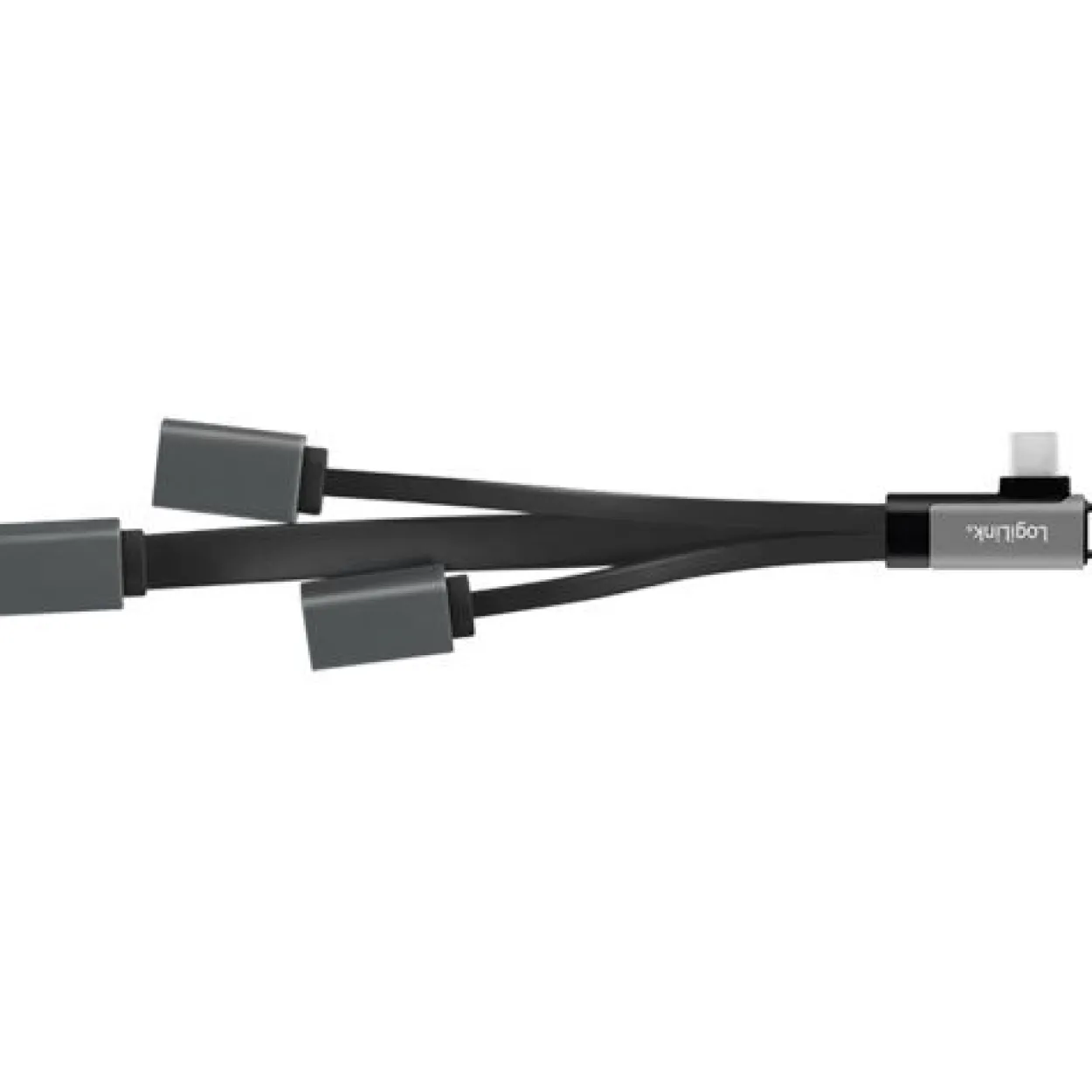 LogiLink USB HUB 3-Port,2xUSB2.0AF + 1xUSB3.0AF,gewink.Steck