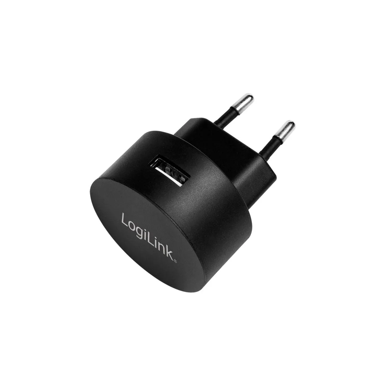 LogiLink USB Wall Charger 1port,Fast Charging 10.5W, schwarz