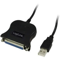 LogiLink USB 2.0 zu Parallel Adapter DSUB-25