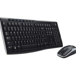 Logitech Desktop MK270 Wireless ungarisch schwarz