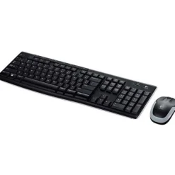 Logitech Desktop MK270 Wireless ungarisch schwarz