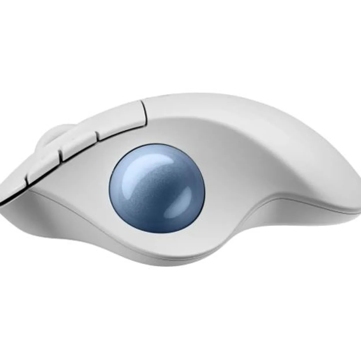LOGITECH ERGO M575S Wireless Trackball - Off White + Blue Ball