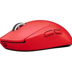 Logitech G PRO X SUPERLIGHT - Maus - optisch - 5 Tasten - kabellos - LIGHTSPEED - LIGHTSPEED-Receiver - Rot