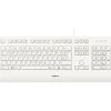 Logitech K280e USB Deutsch weiß (kabelgebunden)