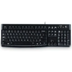 Logitech K120 Italienisch USB schwarz