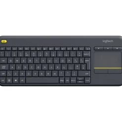 Logitech K400 Plus 2.4 GHz und USB Italienisch schwarz (kabellos)