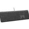 Logitech K620 Signature Slim USB Deutsch schwarz (kabelgebunden)