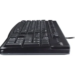 Logitech K120 USB Belgisch schwarz (kabelgebunden)