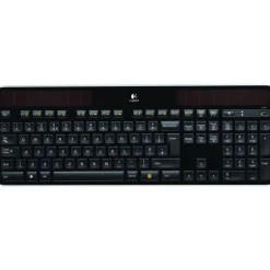 Logitech K750 USB Deutsch schwarz (kabellos)