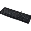 Logitech K120 USB Englisch schwarz (kabelgebunden)