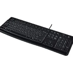 Logitech K120 USB Englisch schwarz (kabelgebunden)